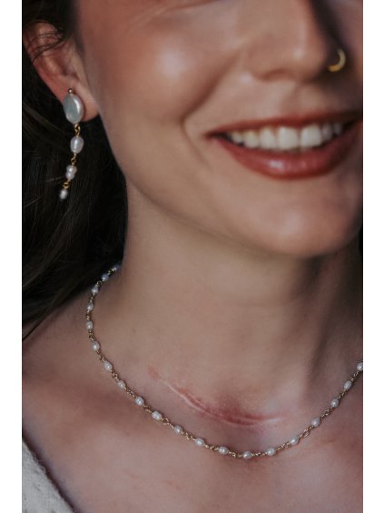 Náhrdelník Siren  Perlový náhrdelník Siren