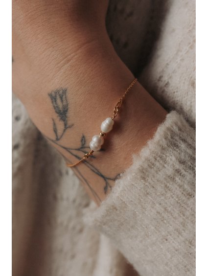 Náramek Saphra  Perlový náramek Saphra