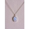 Stříbrný náhrdelník s Měsíčním kamenem (Moonstone)