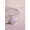 Stříbrný náhrdelník s Měsíčním kamenem (Moonstone)