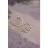 Minimalistické náušnice Spiral