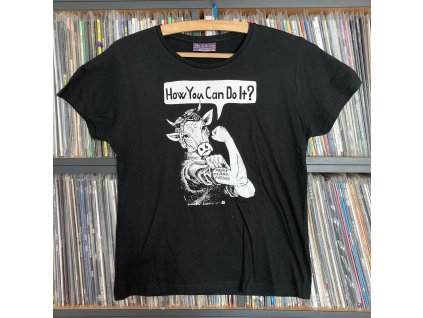 How you can do it? - černé (Velikost oděvu S - Small)