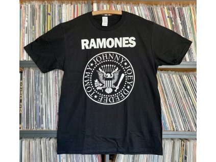 Ramones - kulaté logo (Velikost oděvu XXL - Extra Extra Large)