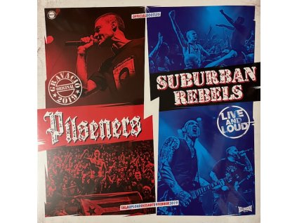 split Pilseners / Suburban Rebels – Live And Loud