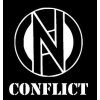 Conflict - logo a nápis