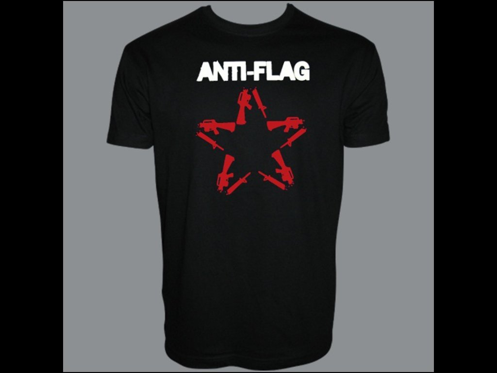 tricko anti flag sg color