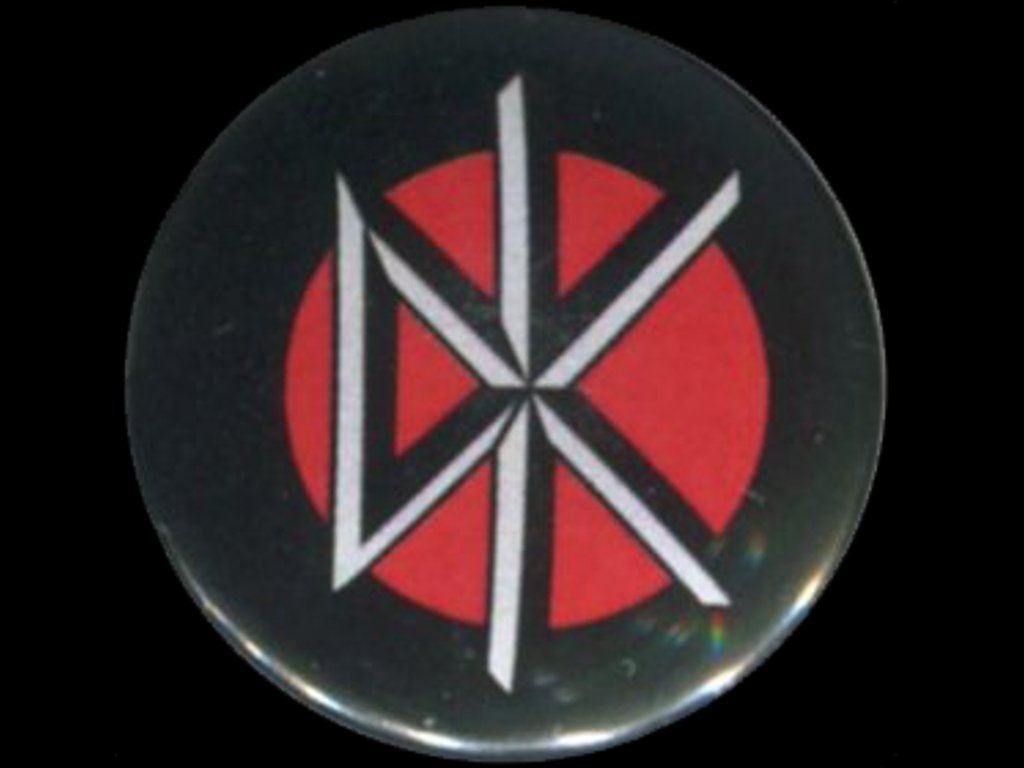 placka 25 dead kennedys logo color