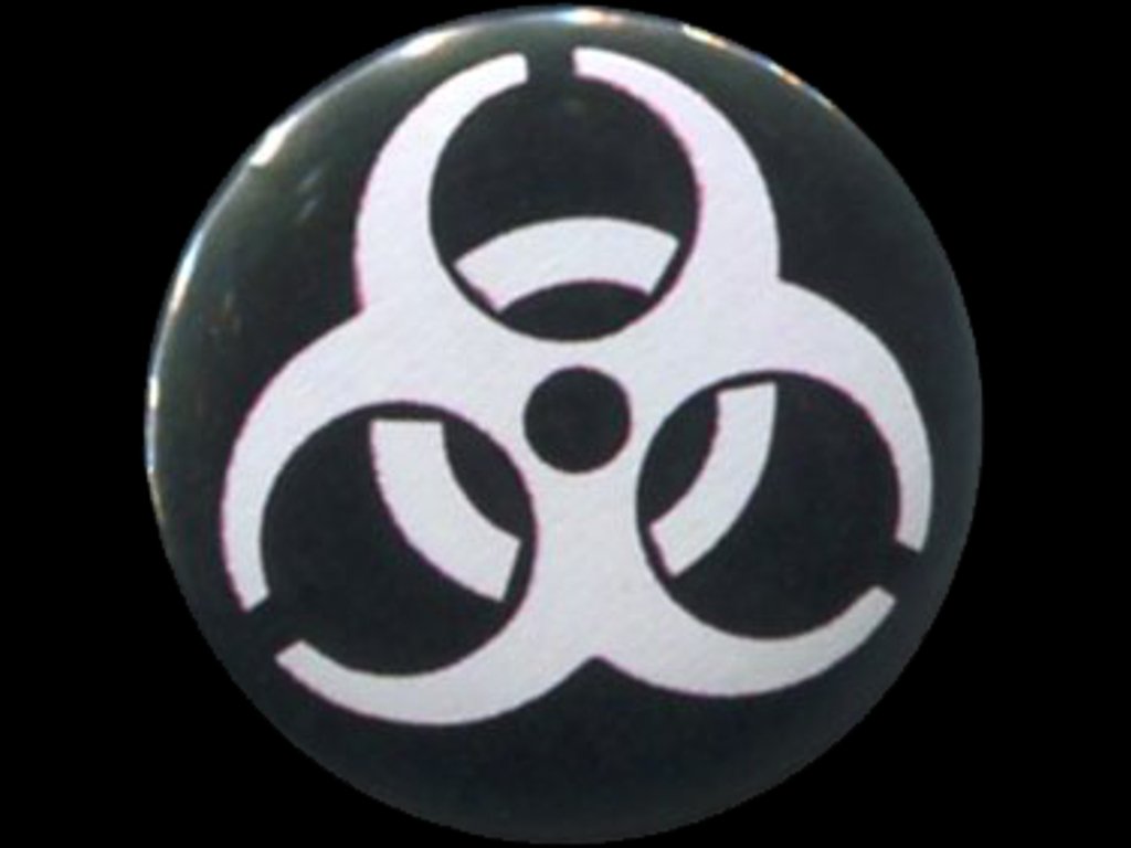 placka 25 biohazard bw