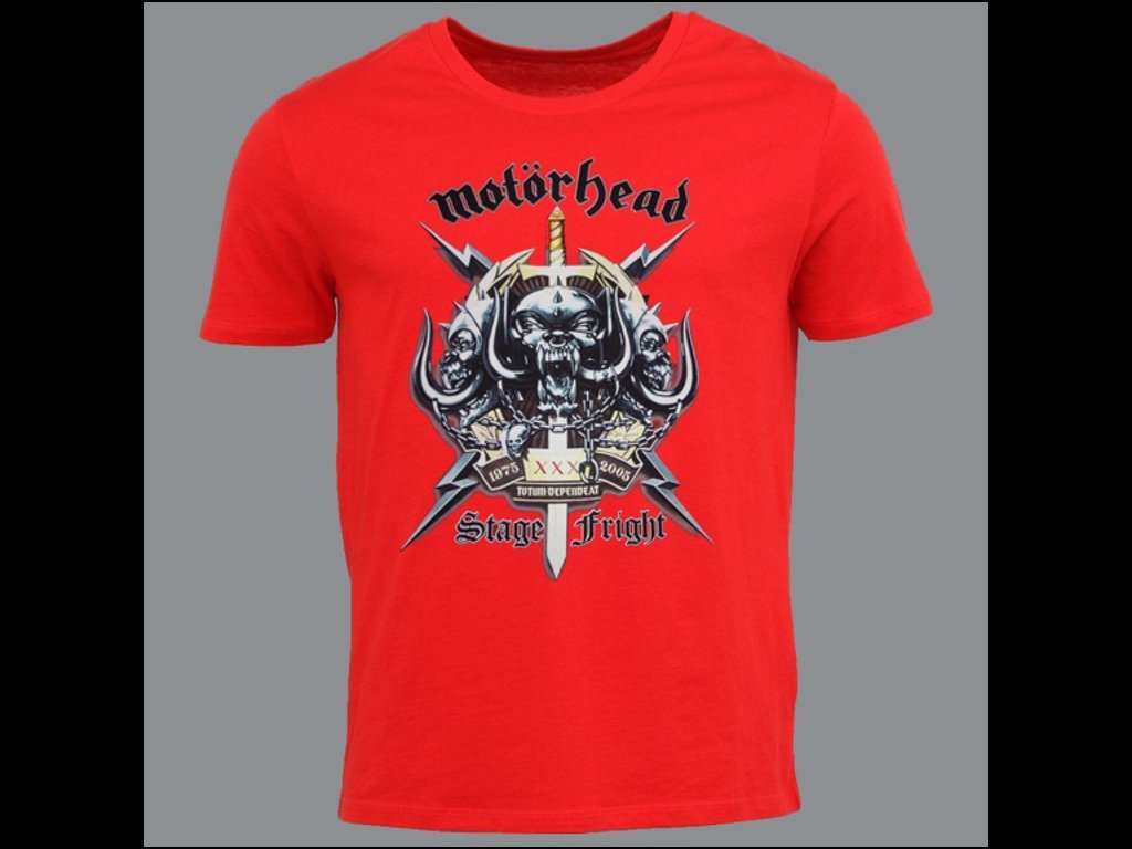tricko motorhead stage red hm