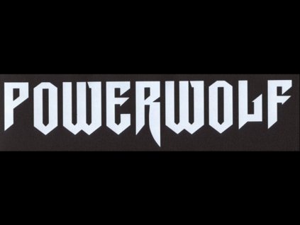 zadovka powerwolf napis