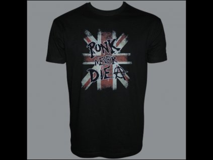 tricko punk never die anarchy hm