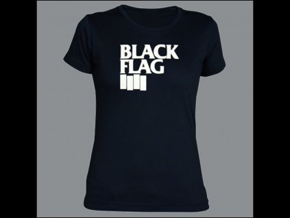 tricko black flag damske