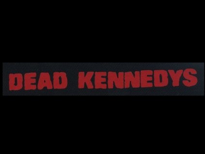 nasivka dead kennedys napis red