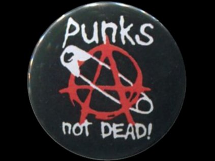 placka 25 punk s not dead acko sichr