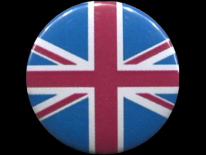 placka 25 vlajka brit