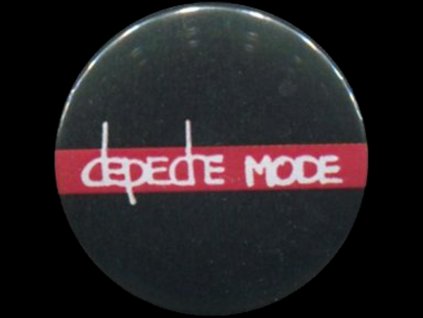 placka 25 depeche mode napis