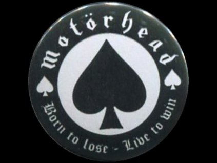 placka 25 motorhead born to lose
