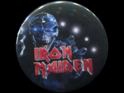 placka 25 iron maiden eddie stars