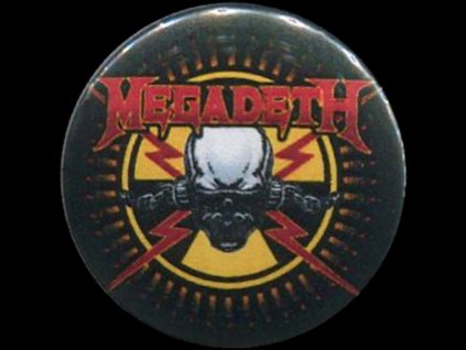 placka 25 megadeth skull