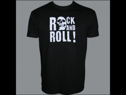 tricko rock n roll bw