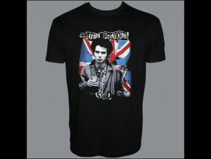 tricko sex pistols sid flag new hm