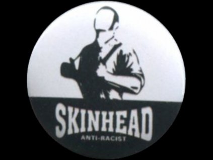 placka 25 skinhead antiracist
