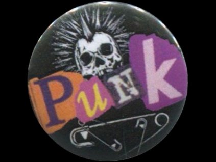 placka 25 punk lebka sichr