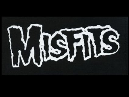 nasivka misfits napis bw