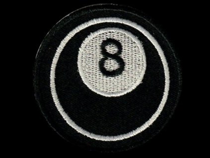 nasivka eight ball vysivana zazehlovaci