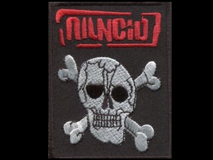 nasivka rancid skull vysivana zazehlovaci