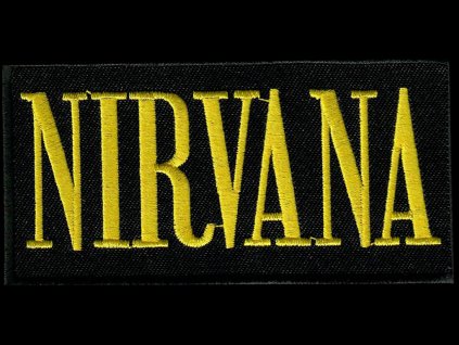 nášivka nirvana napis