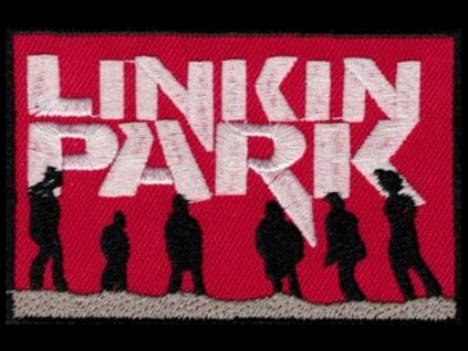 nasivka linkin park siluets vysivana zazehlovaci