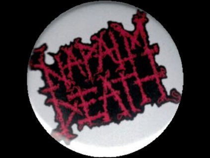 placka 25 napalm death white