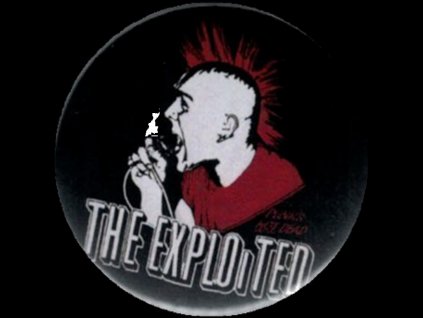 24718 16468 placka 32 exploited punk invasion