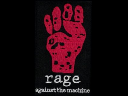 nasivka rage against the machine vysivana zazehlovaci