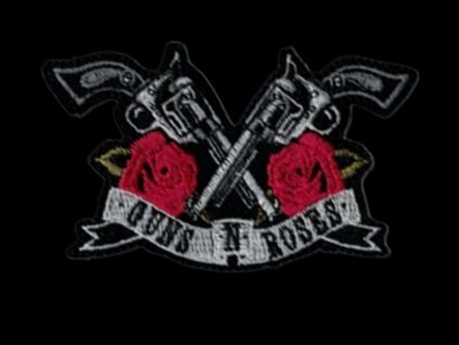 nasivka guns n roses guns vysivana zazehlovaci