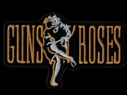 nasivka guns n roses yellow vysivana zazehlovaci