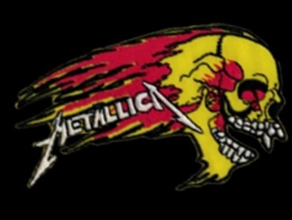 nasivka metallica firehead vysivana zazehlovaci
