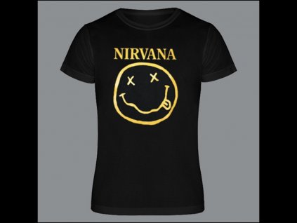 tricko nirvana smajl detske