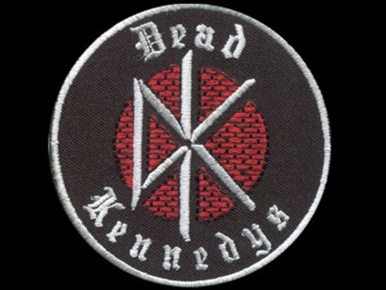 nasivka dead kennedys logo wall vysivana zazehlovaci