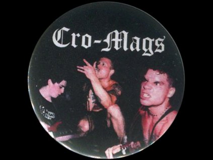 cro mags placka 32mm