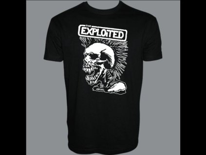triko exploited skull bw