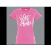 visaci zamek tricko dama pink