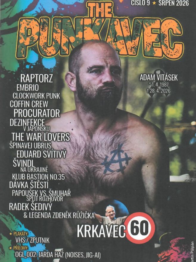 Punkavec č. 9 🧷⛓️‍💥🎸 #punkavec #thepunkavec #punk #punkrockart #punks