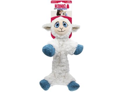 KONG Hračka plyš Low Stuff Flopzie Sheep M