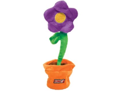KONG Hračka textil Puzzlements Flower in Pottle
