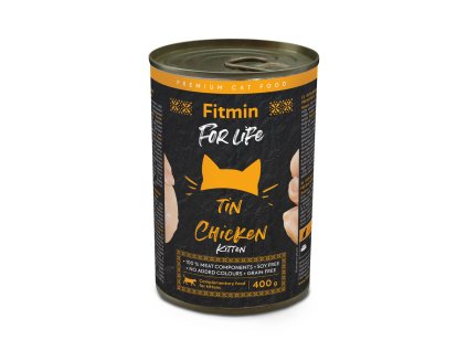 Fitmin For Life Konzerva pro koťata drůbeží 400 g