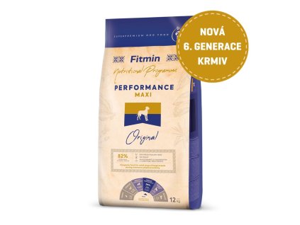 Fitmin Maxi Performance krmivo pro velké psy 12 kg