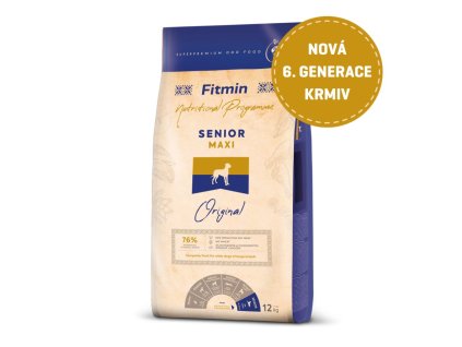 Fitmin Maxi Senior krmivo pro velké psy 12 kg