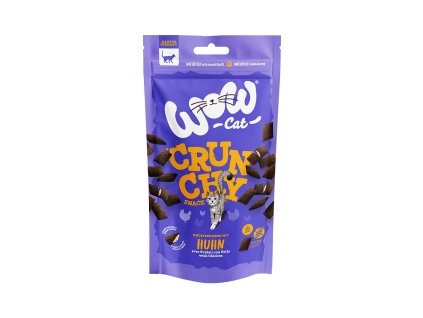 157582 wow cat wow cat plnene polstarky crunchy s kurecim 60g